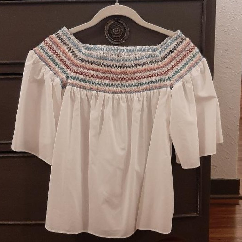Parker off the shoulder blouse, Size Medium